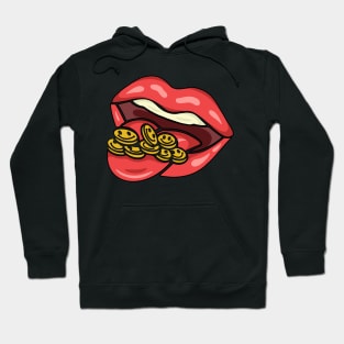 Smile and lips Hoodie